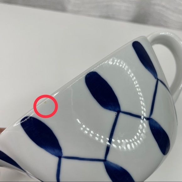 Vtg 60's Mid Century Lyngby Porcelain Denmark Blue White Butter Box Sauce Set - Picture 6 of 11